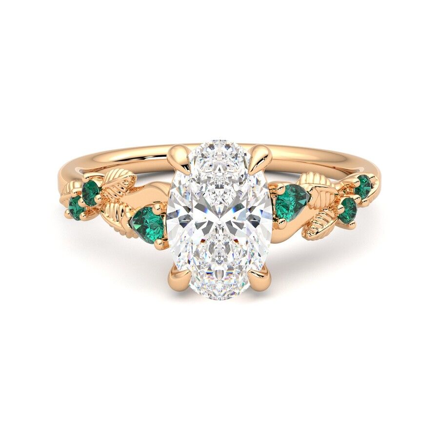 Taylor & Hart Lierre Oval Engagement Ring 2
