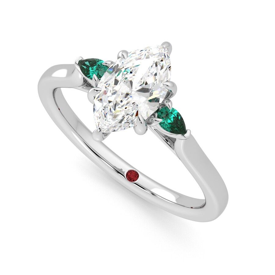 Taylor & Hart Faith Marquise Engagement Ring 0