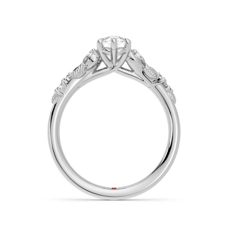 Taylor & Hart Lierre Pear Engagement Ring 1