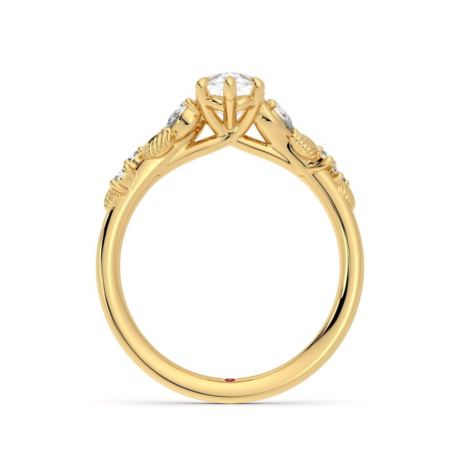 Taylor & Hart Lierre Pear Engagement Ring 1