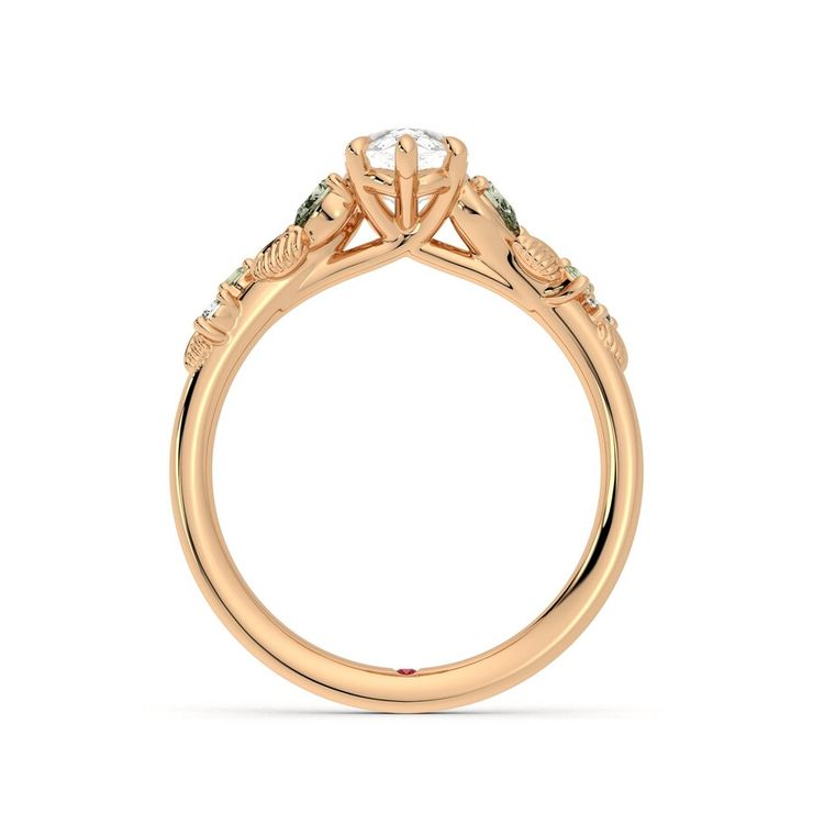 Taylor & Hart Lierre Pear Engagement Ring 1