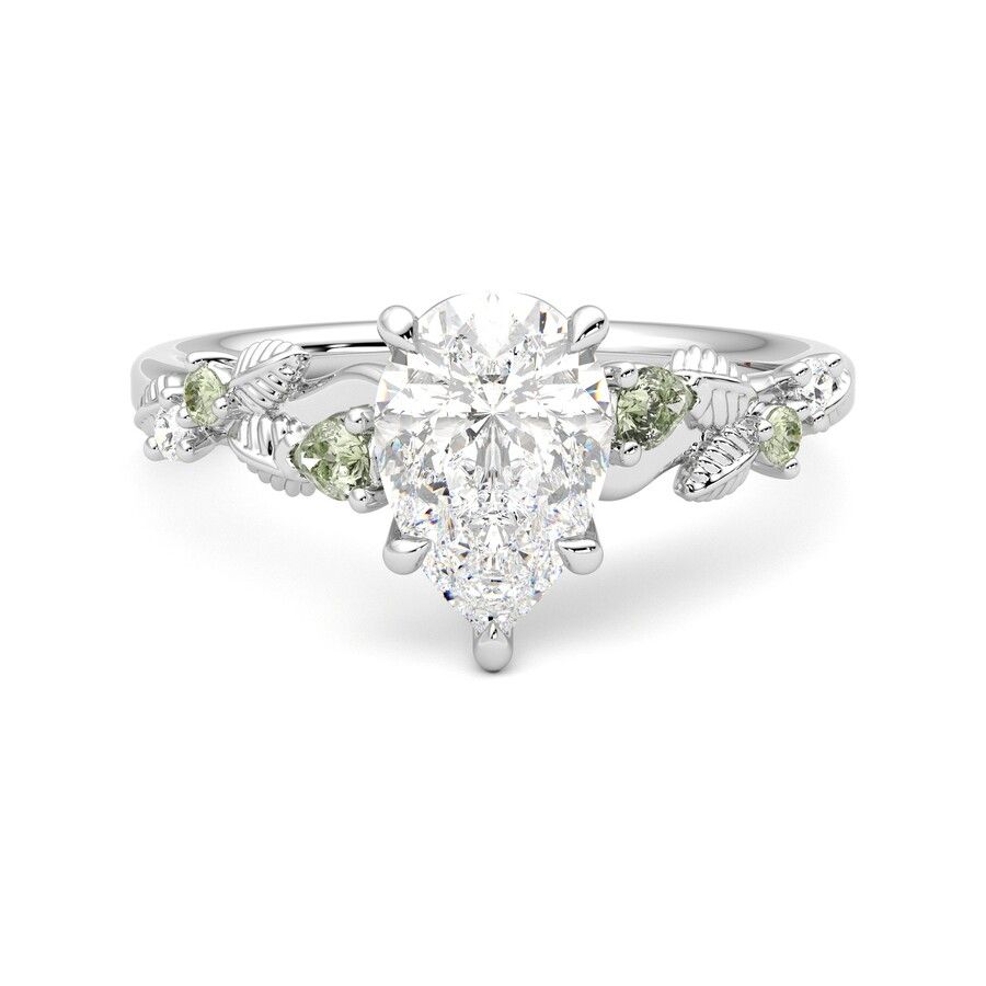 Taylor & Hart Lierre Pear Engagement Ring 2