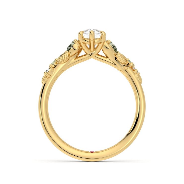 Taylor & Hart Lierre Pear Engagement Ring 1