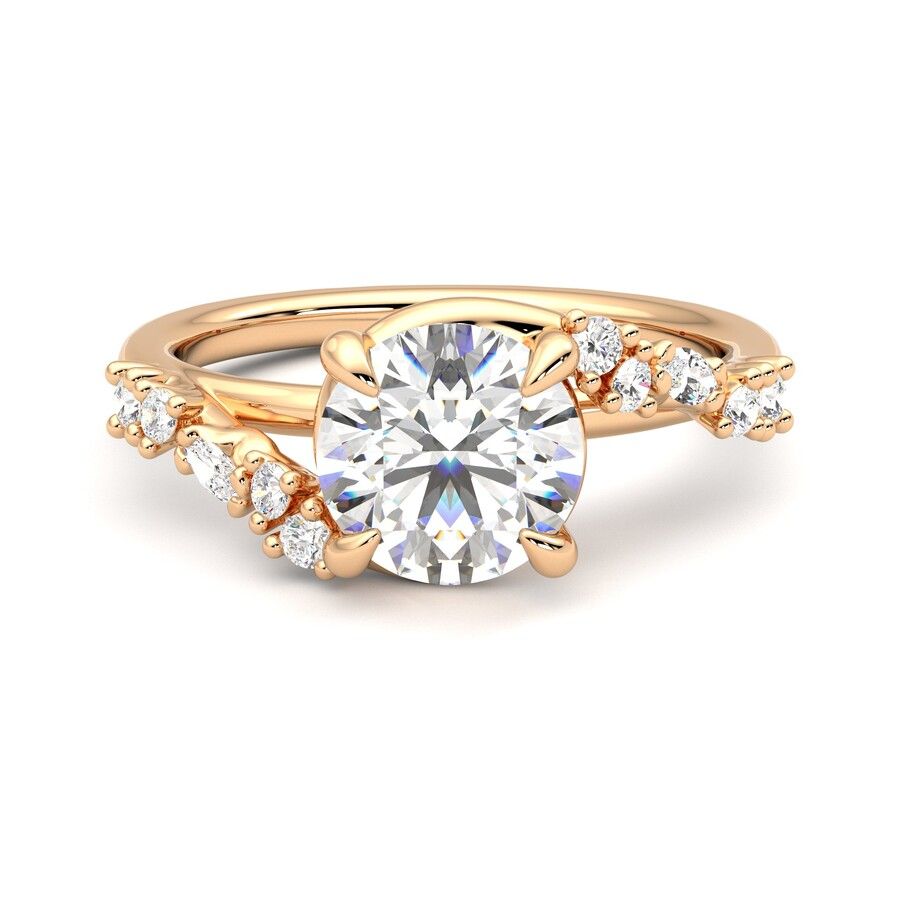Taylor & Hart Avalon Round Engagement Ring 2