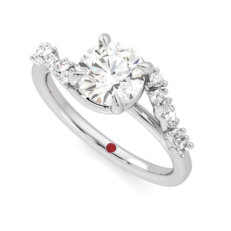 Taylor & Hart Avalon Round Engagement Ring 0