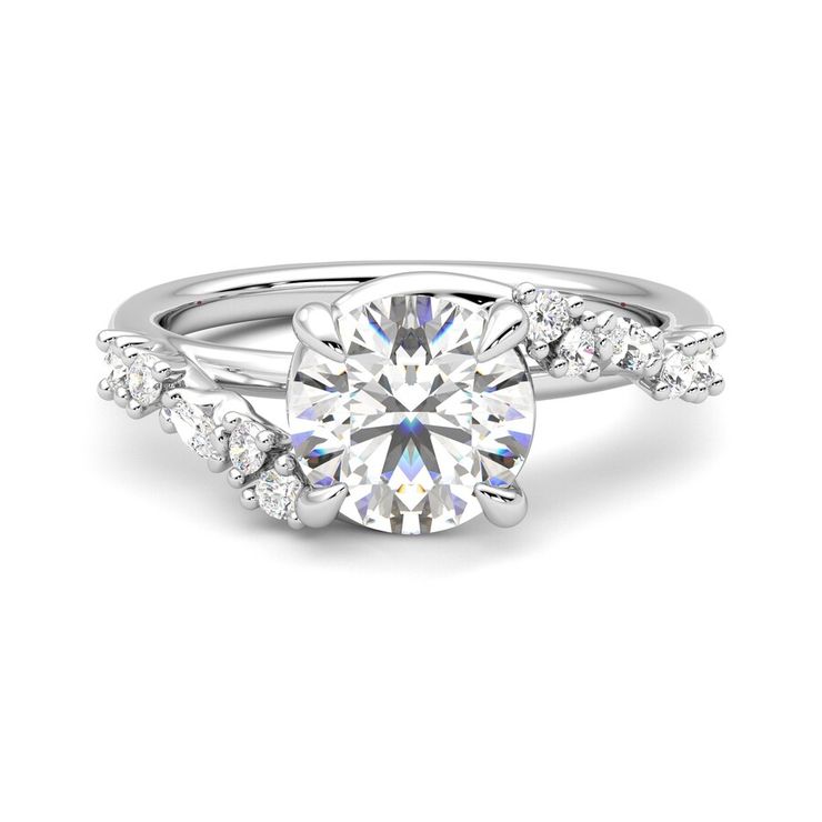 Taylor & Hart Avalon Round Engagement Ring 0