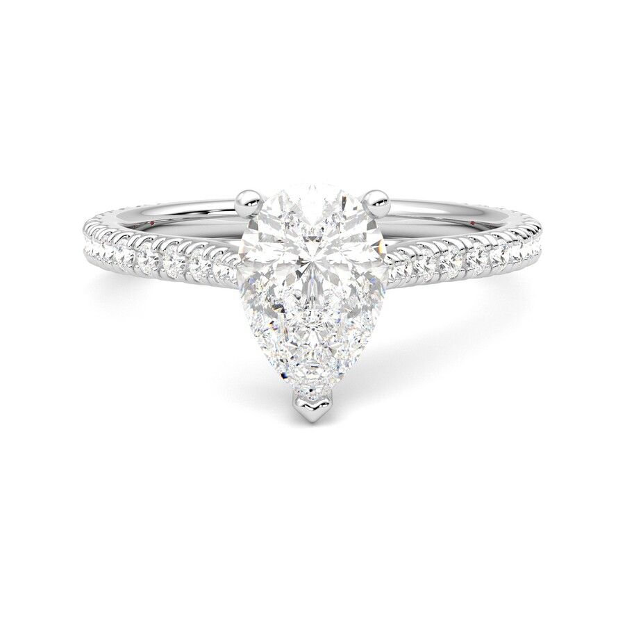 Taylor & Hart Hope Pear Engagement Ring 2