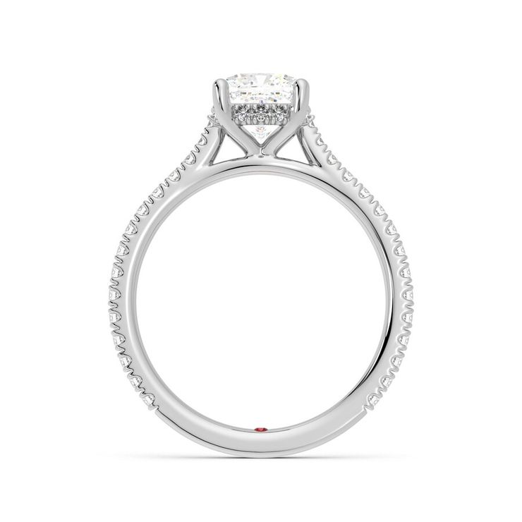 Taylor & Hart Hope Cushion Engagement Ring 1