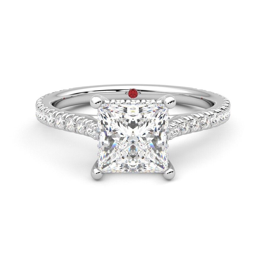 Taylor & Hart Hope Princess Engagement Ring 2