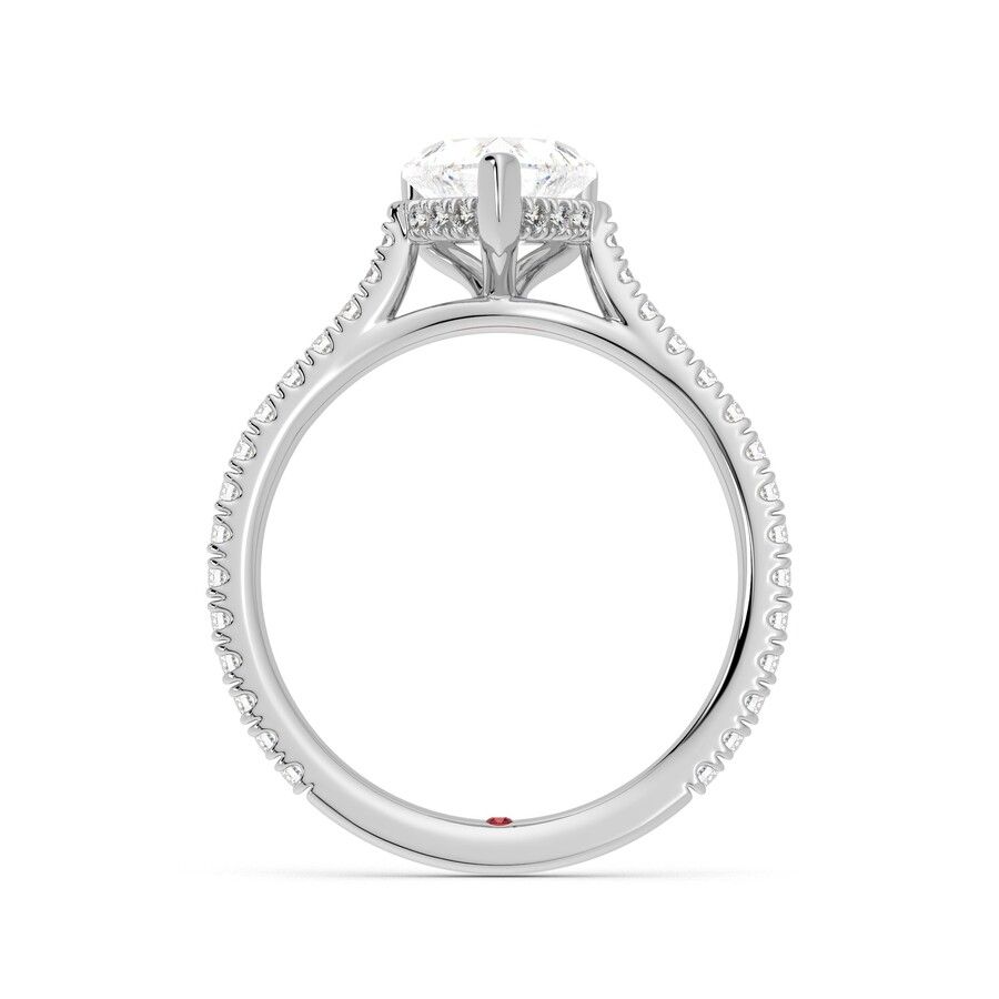 Taylor & Hart Hope Heart Engagement Ring 1
