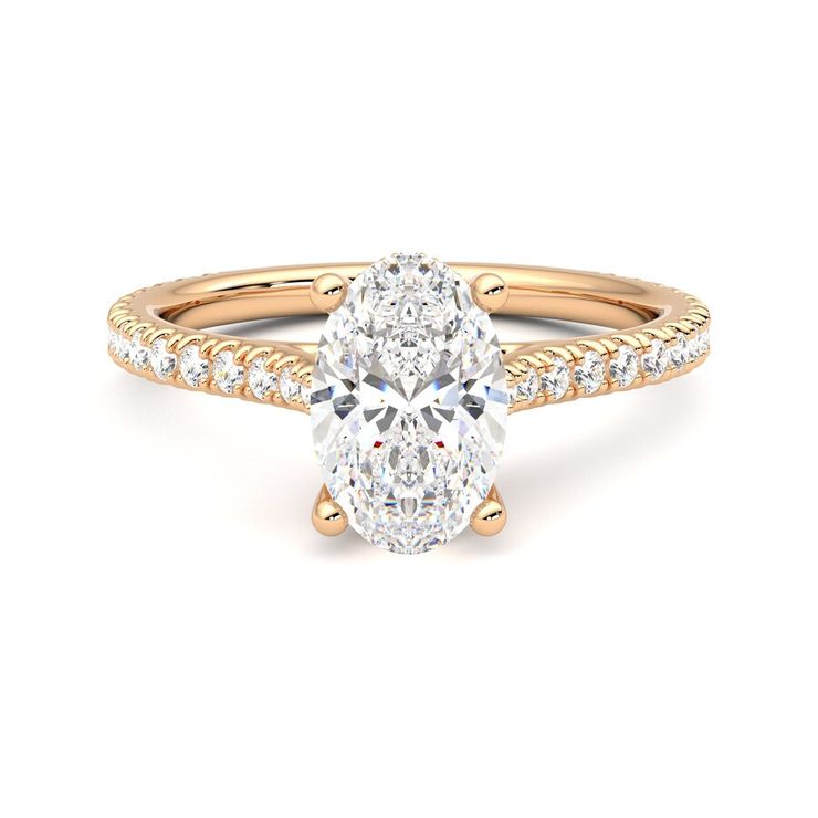 Taylor & Hart Hope Oval Engagement Ring 0