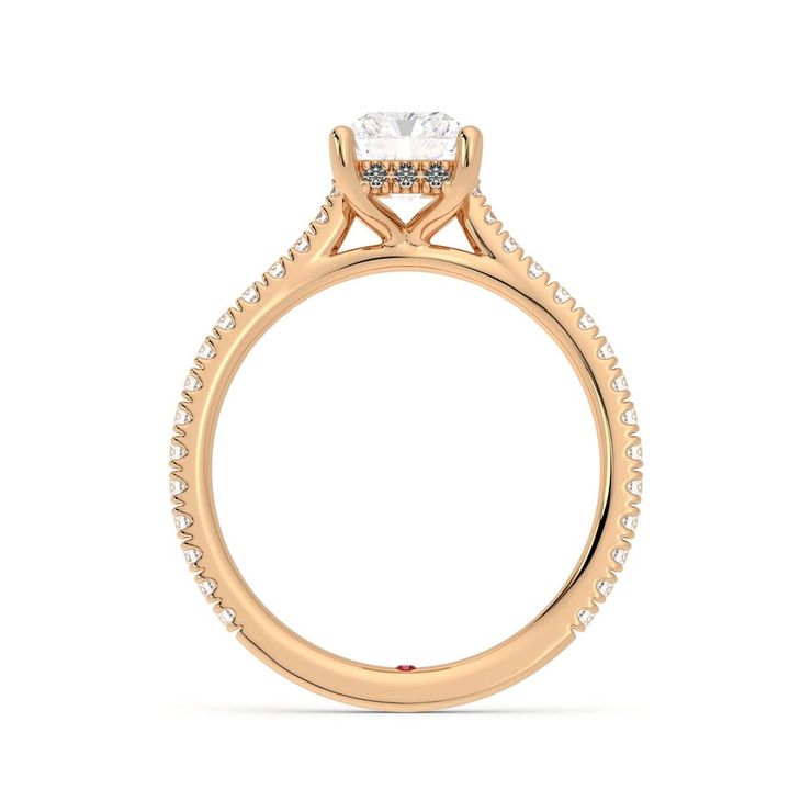 Taylor & Hart Hope Radiant Engagement Ring 1