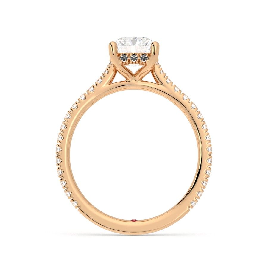 Taylor & Hart Hope Radiant Engagement Ring 1