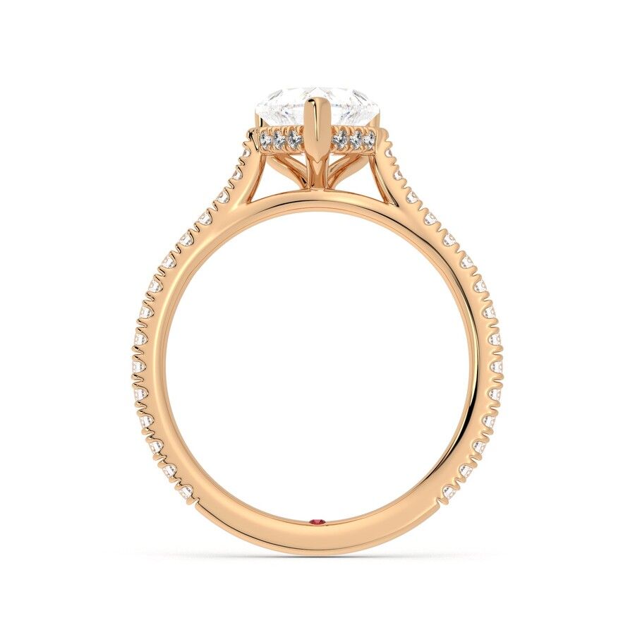 Taylor & Hart Hope Heart Engagement Ring 1