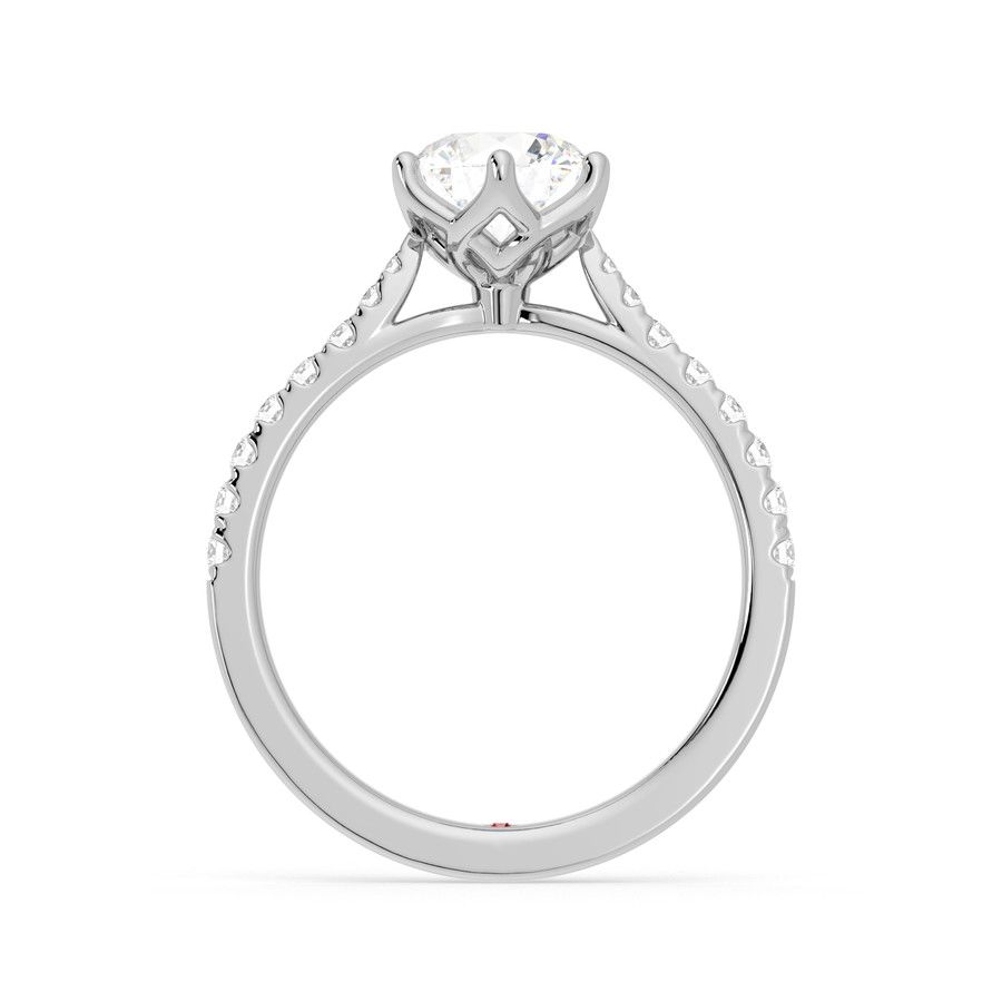 Taylor & Hart Splendor Round Engagement Ring 1