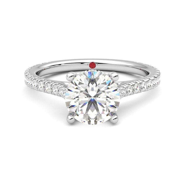 Taylor & Hart Hope Round Engagement Ring 0