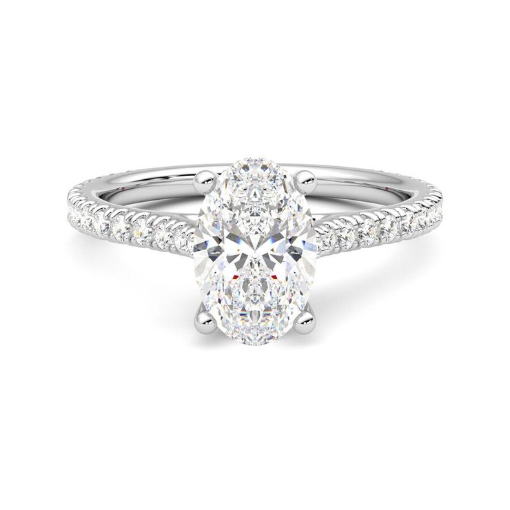 Taylor & Hart Hope Oval Engagement Ring 0