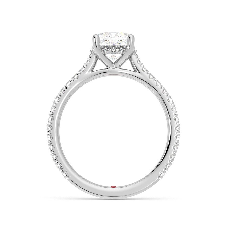 Taylor & Hart Hope Cushion Engagement Ring 1