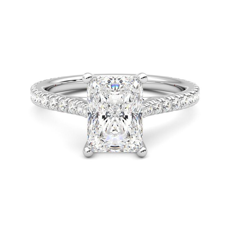 Taylor & Hart Hope Radiant Engagement Ring 0