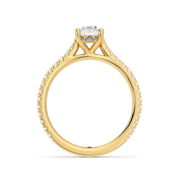 Taylor & Hart Hope Oval Engagement Ring 1