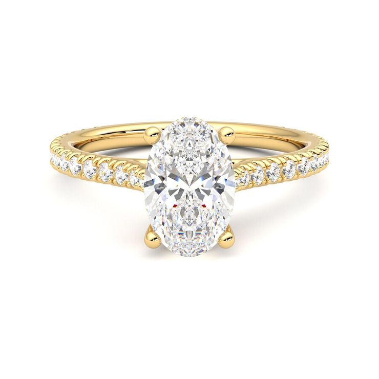 Taylor & Hart Hope Oval Engagement Ring 0