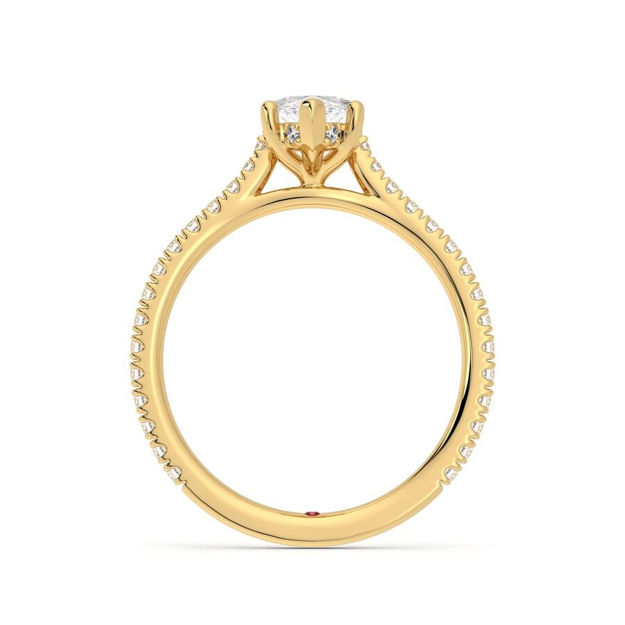 Taylor & Hart Hope Marquise Engagement Ring 1