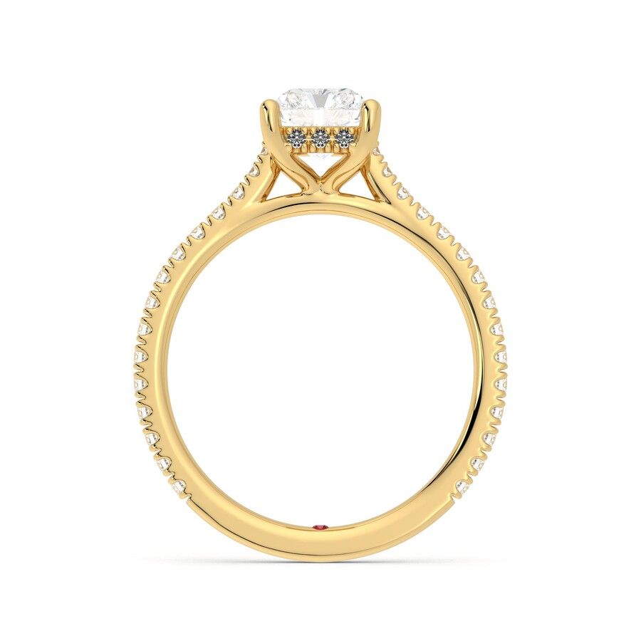 Taylor & Hart Hope Radiant Engagement Ring 1