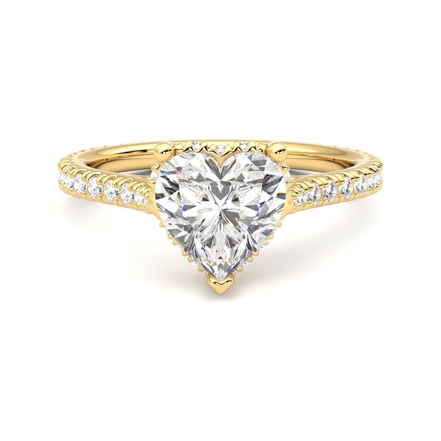 Taylor & Hart Hope Heart Engagement Ring 2