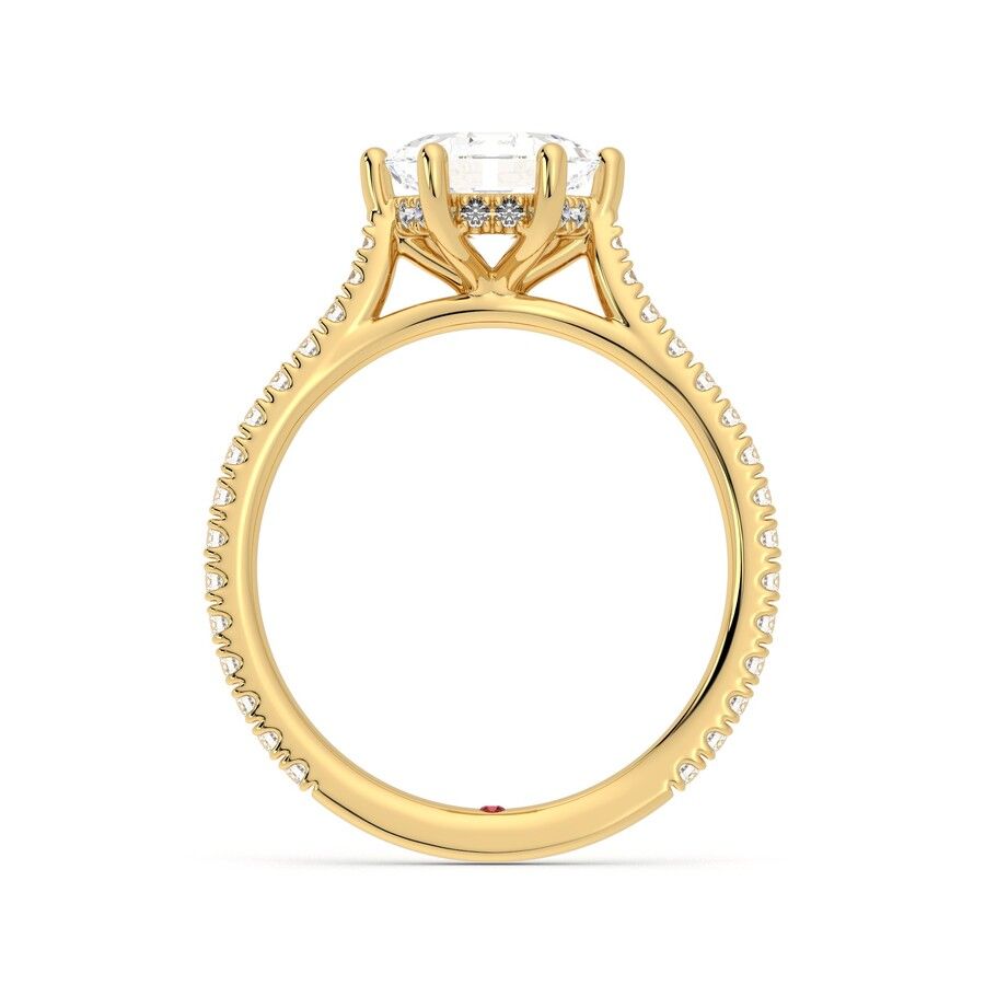 Taylor & Hart Hope Hexagonal Engagement Ring 1