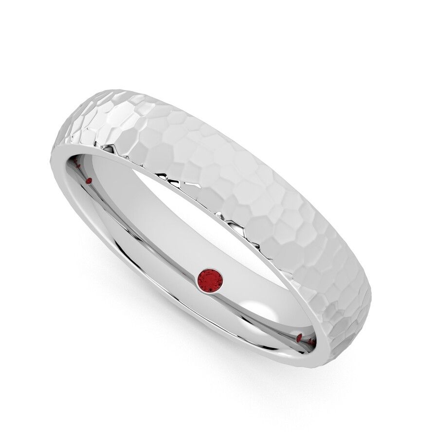 Taylor & Hart Oak Wedding Ring 0