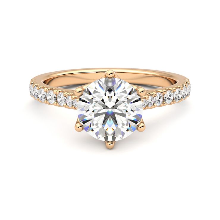 Taylor & Hart Splendor Round Engagement Ring 0