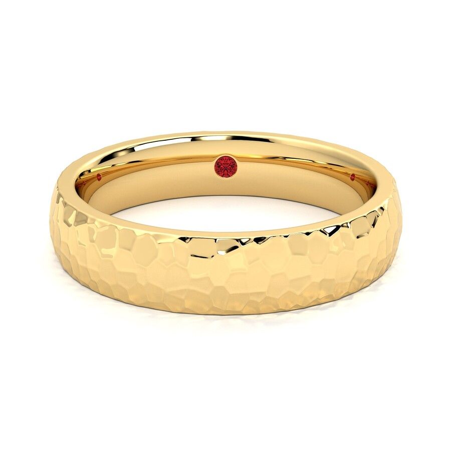 Taylor & Hart Oak Wedding Ring 2