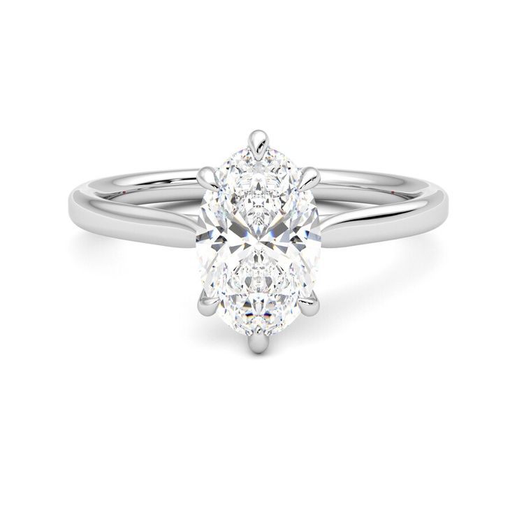 Taylor & Hart Eve Oval Engagement Ring 0