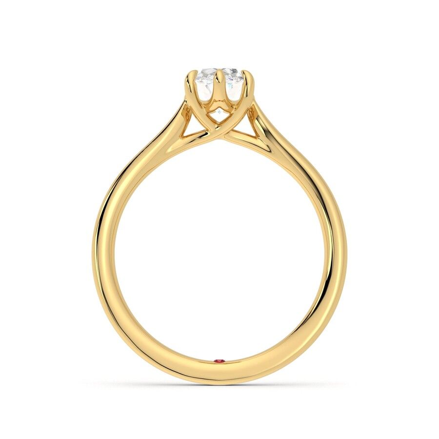 Taylor & Hart Eve Oval Engagement Ring 1