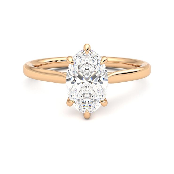 Taylor & Hart Eve Oval Engagement Ring 0
