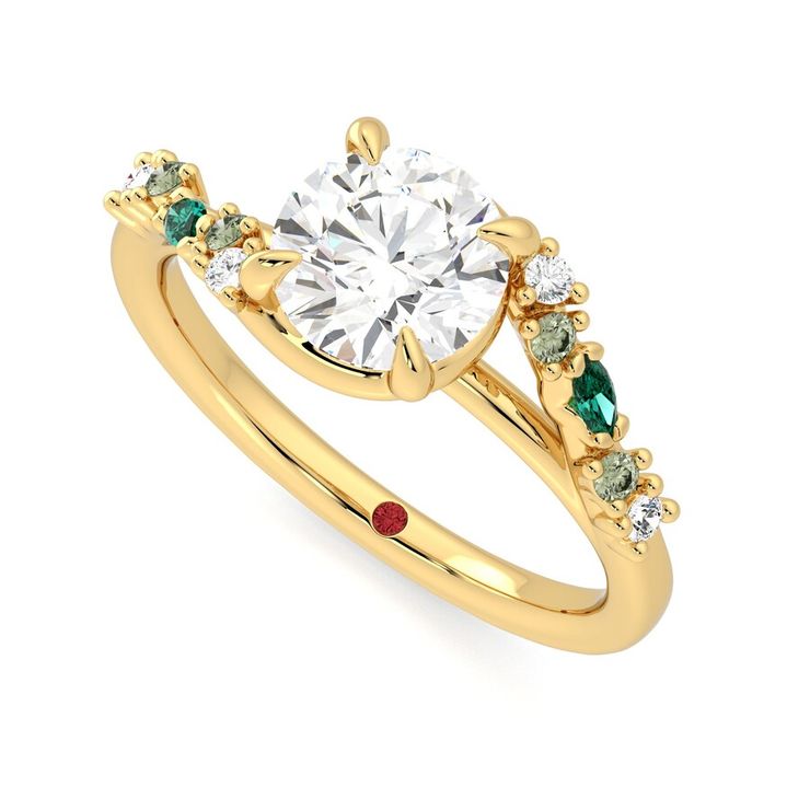 Taylor & Hart Avalon Round Engagement Ring 0