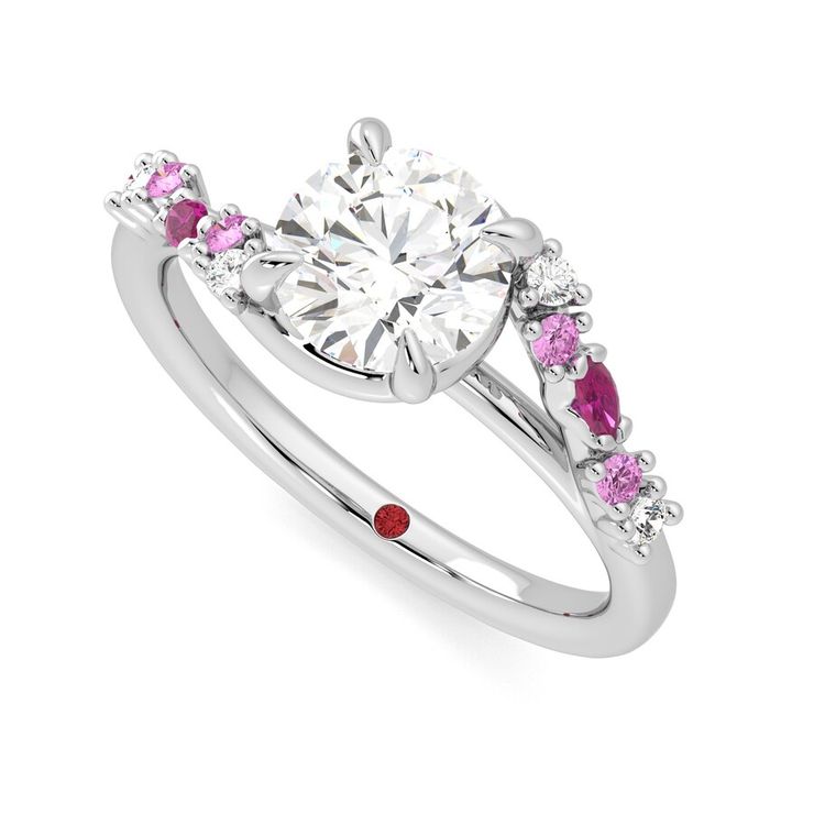 Taylor & Hart Avalon Round Engagement Ring 0