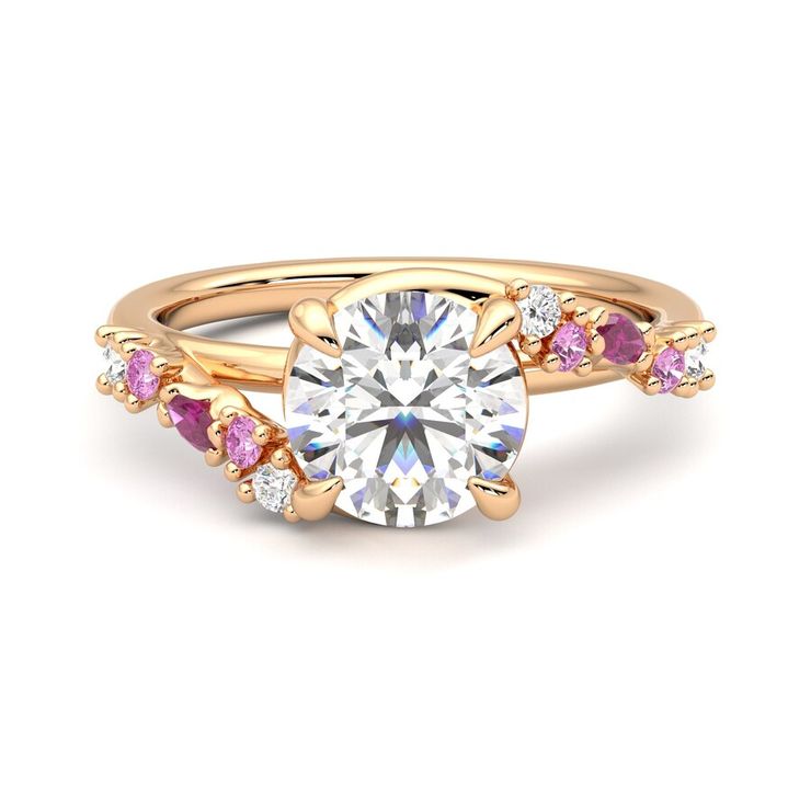 Taylor & Hart Avalon Round Engagement Ring 0