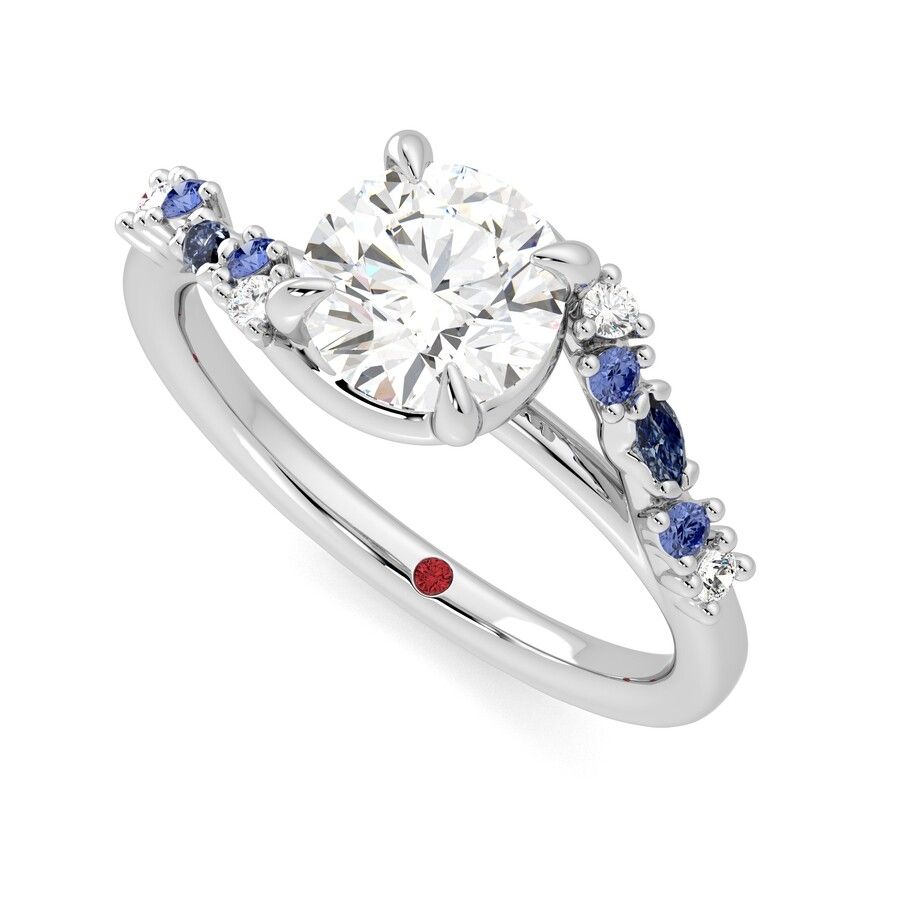 Taylor & Hart Avalon Round Engagement Ring 0