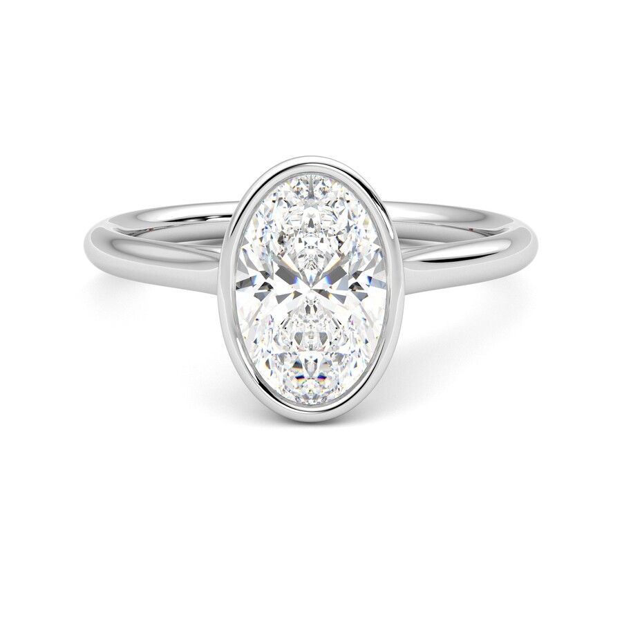 Taylor & Hart Finch Oval Engagement Ring 0