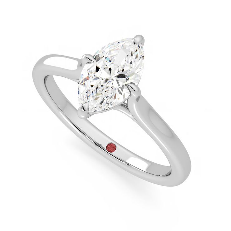 Taylor & Hart Joy Marquise Engagement Ring 0