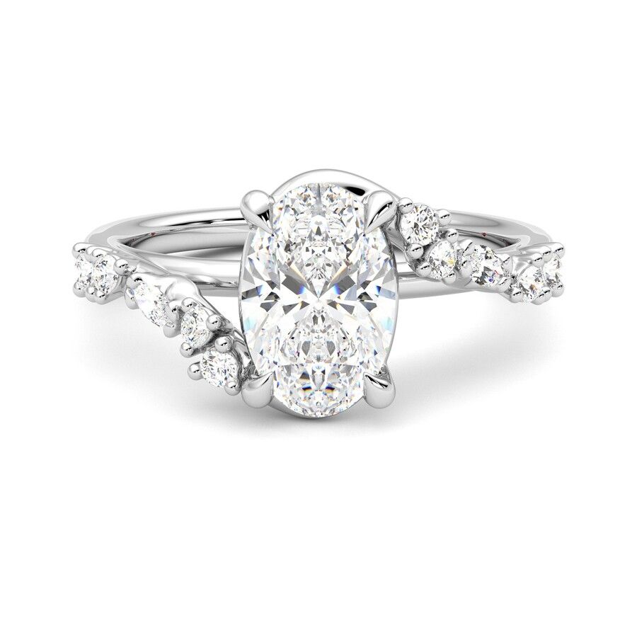 Taylor & Hart Avalon Oval Engagement Ring 0