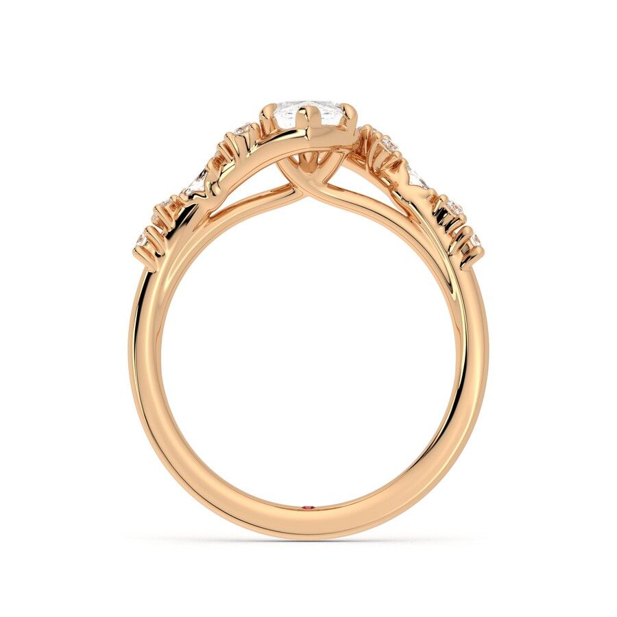 Taylor & Hart Avalon Marquise Engagement Ring 1