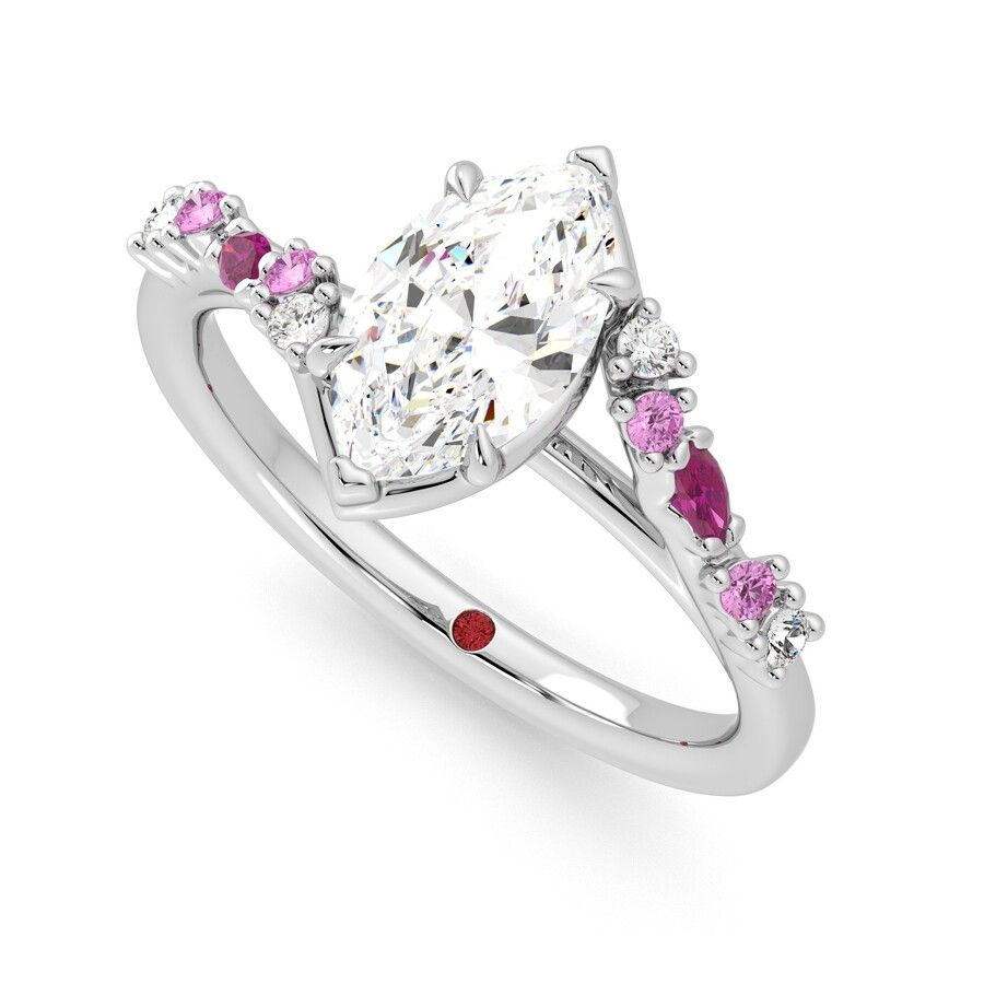 Taylor & Hart Avalon Marquise Engagement Ring 0