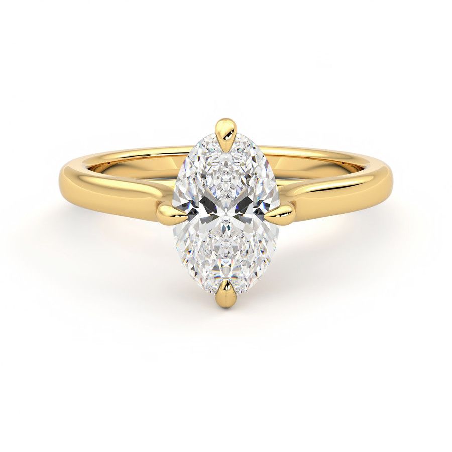 Taylor & Hart Joy Oval Engagement Ring 2