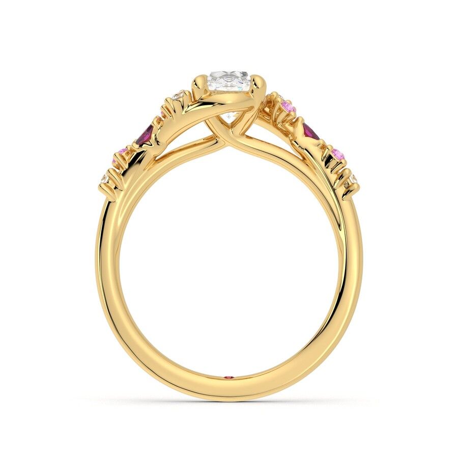 Taylor & Hart Avalon Oval Engagement Ring 1