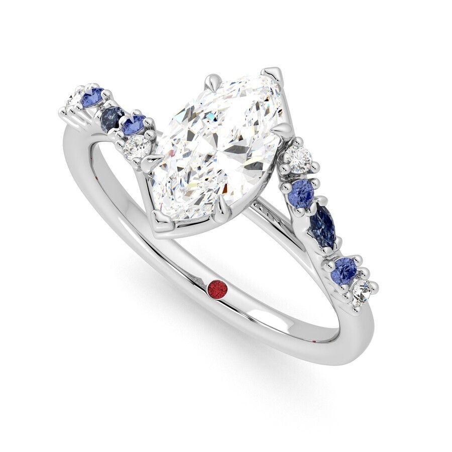 Taylor & Hart Avalon Marquise Engagement Ring 0