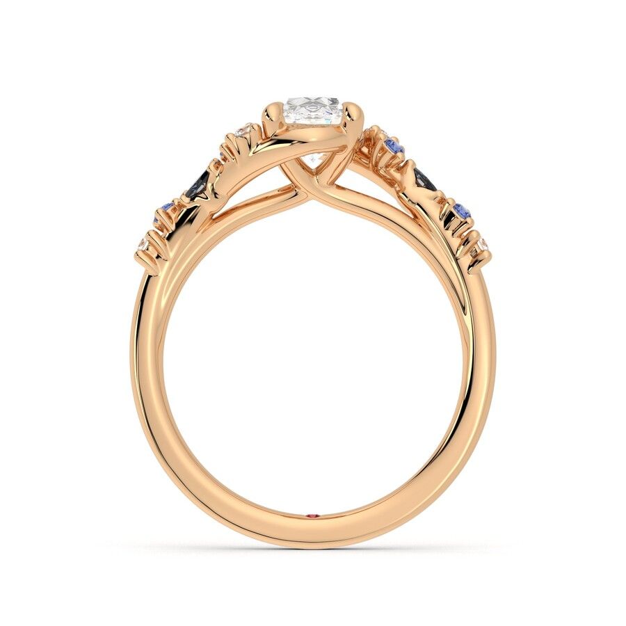 Taylor & Hart Avalon Oval Engagement Ring 1