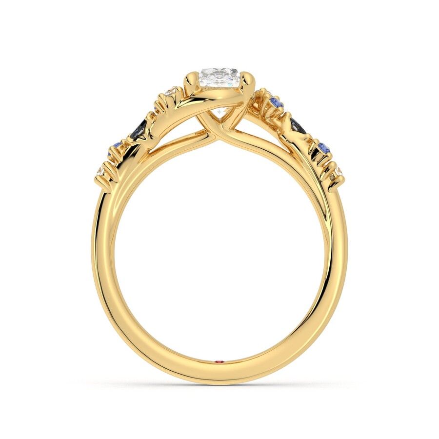 Taylor & Hart Avalon Oval Engagement Ring 1