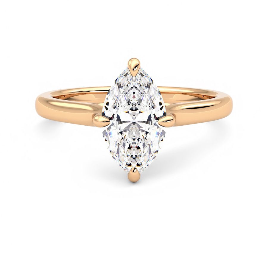 Taylor & Hart Joy Marquise Engagement Ring 0